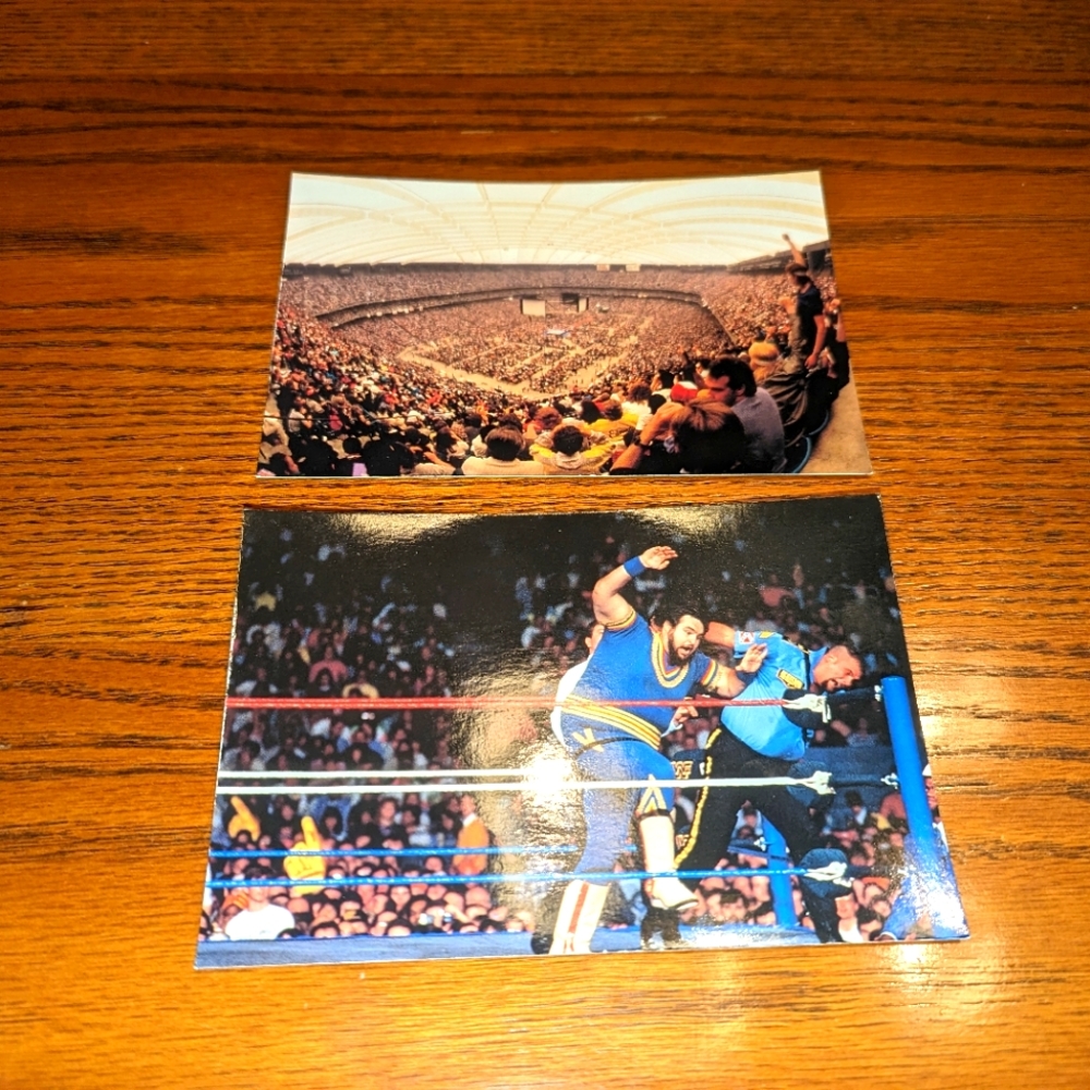 Big Bossman Akeem WWF Wrestlemania Live! 4" x 6" PhotoCards Set